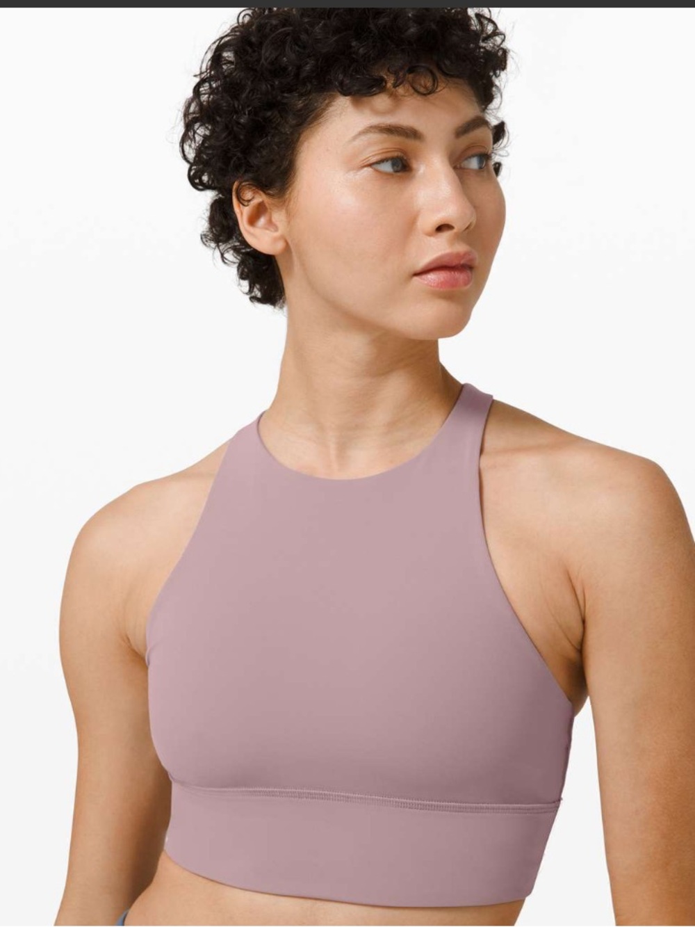 Lululemon Energy Bra High Neck Long Line Tough *Medium Support, B–D Cup